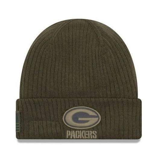 Mössa - Green Bay Packers - SALUTE TO SERVICE - Dubbel fleece - One size - Vinter