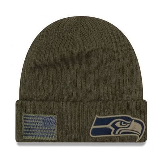 Bonnet med fleecefoder Seattle Seahawks SALUTE TO SERVICE
