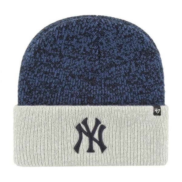 Vintermössa - 47 Brand - New York Yankees - Marinblå - 100% akryl - Oversized Cuff