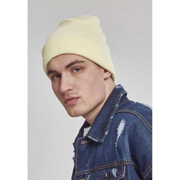 Mössa - YUPOONG - Flexfit Heavyweight LÅNG - Lila - 100% akryl - Vinter