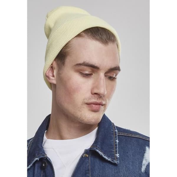 Mössa - YUPOONG - Flexfit Heavyweight LÅNG - Lila - 100% akryl - Vinter