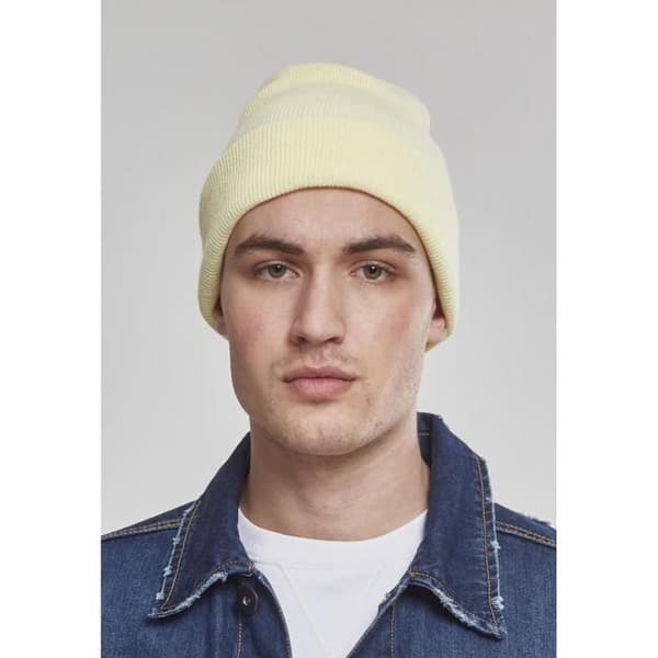 Mössa - YUPOONG - Flexfit Heavyweight LÅNG - Lila - 100% akryl - Vinter