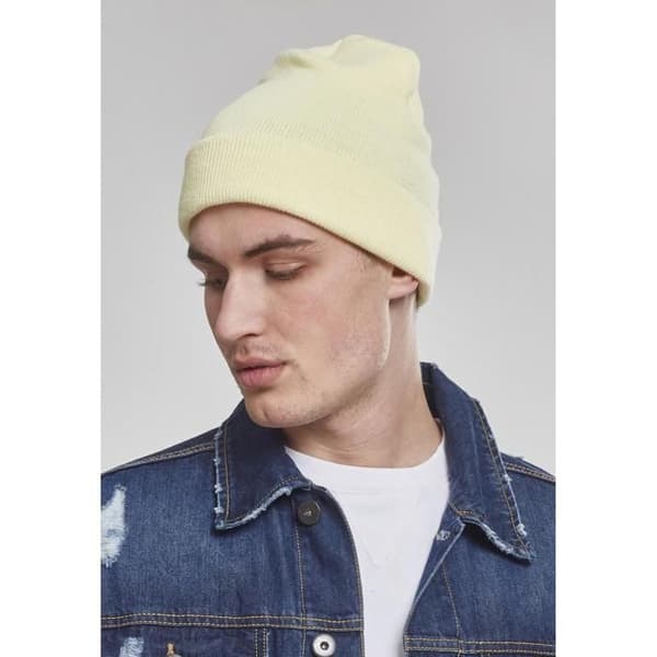 Mössa - YUPOONG - Flexfit Heavyweight LÅNG - Lila - 100% akryl - Vinter