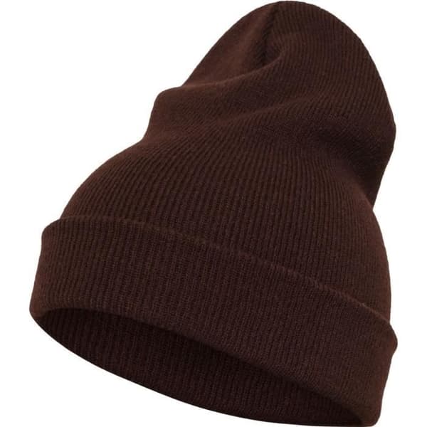 Keps - YUPOONG - Flexfit Heavyweight LÅNG - 100% hypoallergenisk akryl - Vinter - Brun