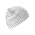Miniatyrbild 4 av 4: Huva - MSTRDS - Kabelklaff - Vit - 100% Polyakryl - Fodrad med fleece