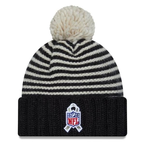 Huvtröja - New Era - NFL Salute to Service - Kvinna - Svart - Vinter - Kamouflage