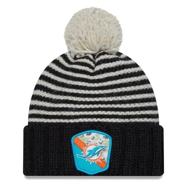 Huvtröja - New Era - NFL Salute to Service - Kvinna - Svart - Vinter - Kamouflage