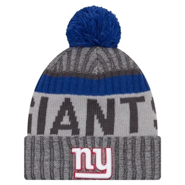 Vinterhatt - New Era - NFL SIDELINE 2017 - New York Giants - Fleecefoder - 100% akryl