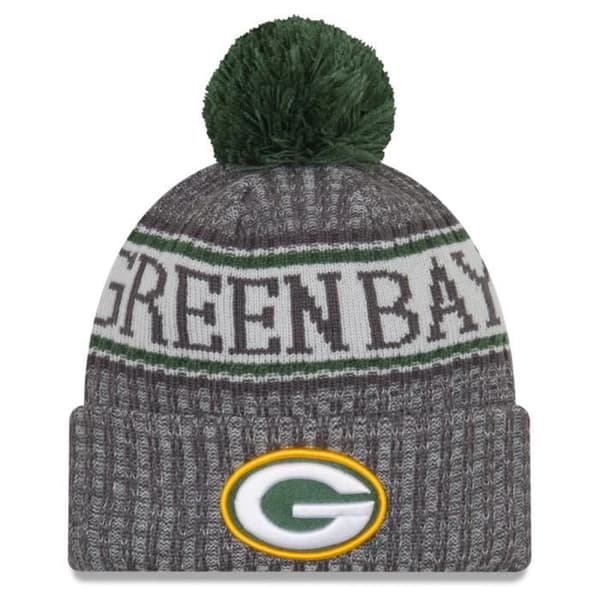 New Era NFL Sideline Grafit Hatt - Green Bay Packers