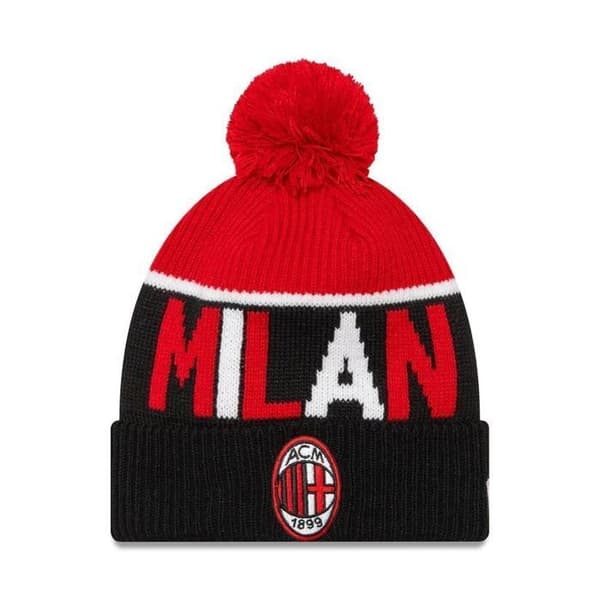AC Milan Sport Pompom Hat New Era One Size