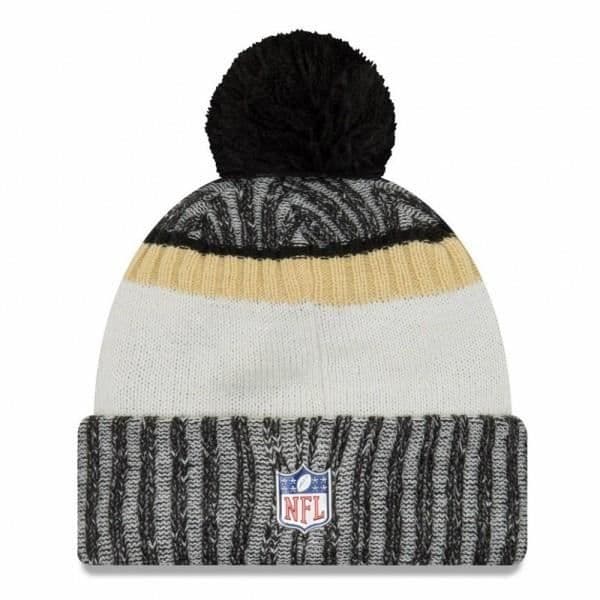 Mössa NFL - New Era - New Orleans Saints 2017 - Svart - 100% akryl - One Size