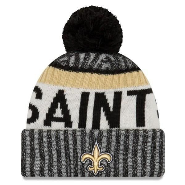 Mössa NFL - New Era - New Orleans Saints 2017 - Svart - 100% akryl - One Size