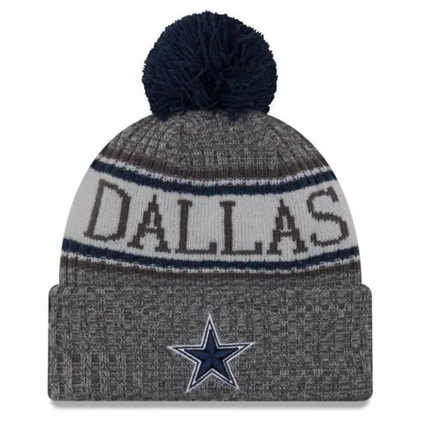 New Era NFL Sideline Grafit Hatt - Dallas Cowboys