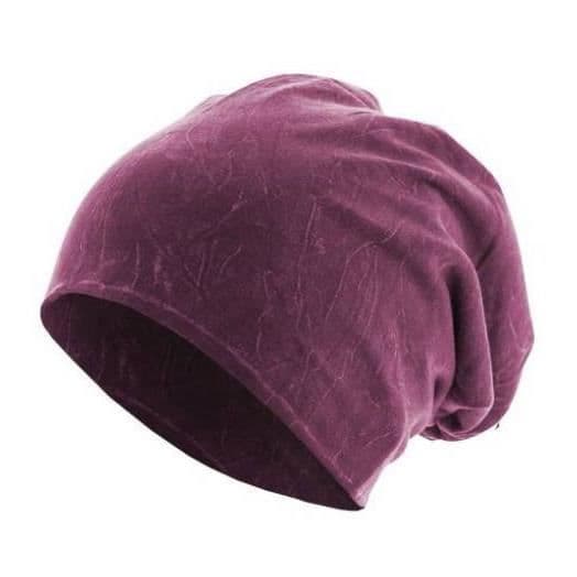 MASTERDIS Stonewashed Purple Long Jersey Beanie URBAN CLASSICS