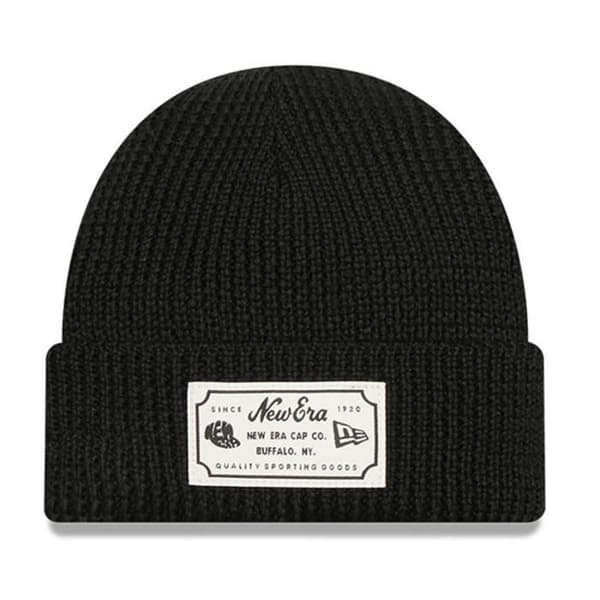 Bonnet Patch New Era Kort Manschett - NE/1/BON/SHORTCUFF/NOIR/573115