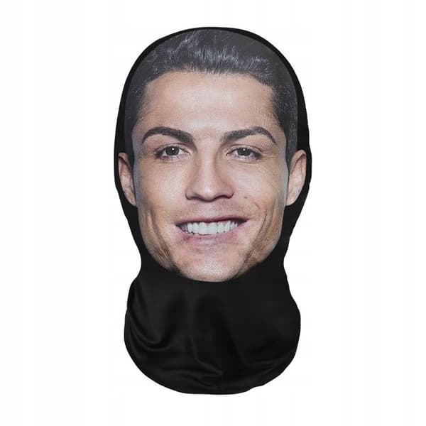 Elefanthue MASK PARTY Ski Motor MIKROFIBER NADUK 3D COSPLAY Christiano