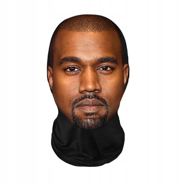 Elefanthue MASK PARTY Ski Motorcykel MIKROFIBER NADUK 3D COSPLAY Kanye2