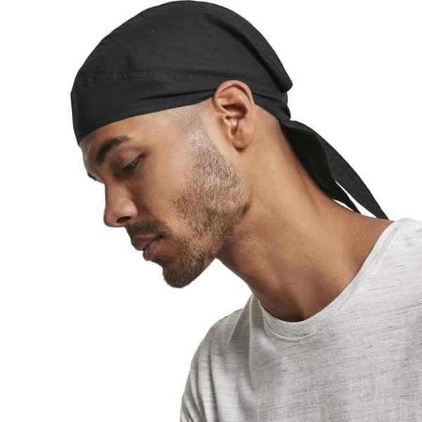Bandana - Urban Classics - Du-Rag - Svart - 100% Bomull - För män