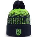 Miniatyrbild 2 av 2: Mössa - New Era - Seattle Seahawks - Unisex - Mörkblå - OSFM - Vinter