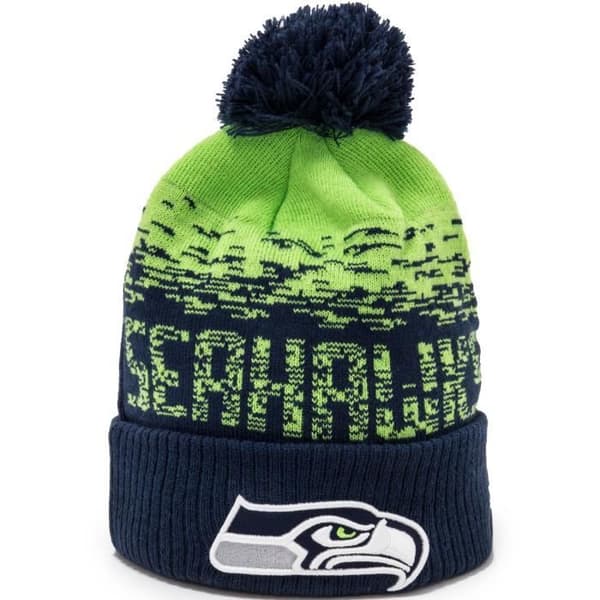 Mössa - New Era - Seattle Seahawks - Unisex - Mörkblå - OSFM - Vinter