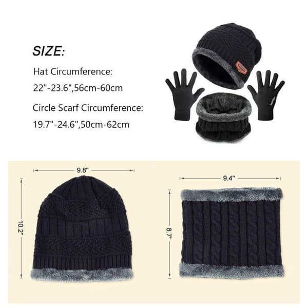 Hatt - balaclava - chapka - basker - kepi - hörselkåpa Chechury