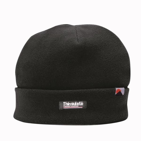 Fleecehatt - Portwest - HA10 - Thinsulate Fodrad - Svart - Vinter