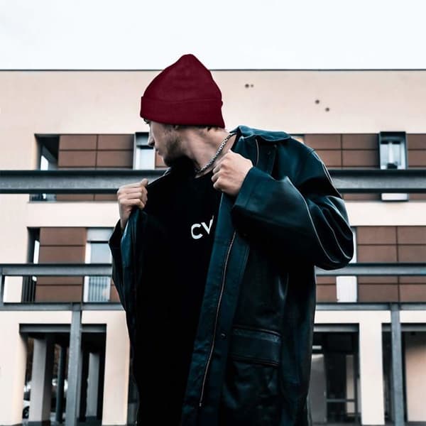 Dondon - MUE94 - Mössa för män Damhatt Vintermössa Klassisk design