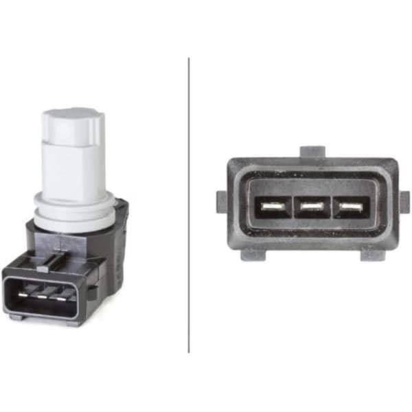 Kamaxelpositionssensor - HELLA - 6PU 009 121-391 - 12V - Svart - Utan kabel