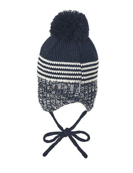 Mössa - balaclava - chapka - basker - kepi - hörselkåpa Sterntaler - 4701846 - Baby Boy Stickad mössa