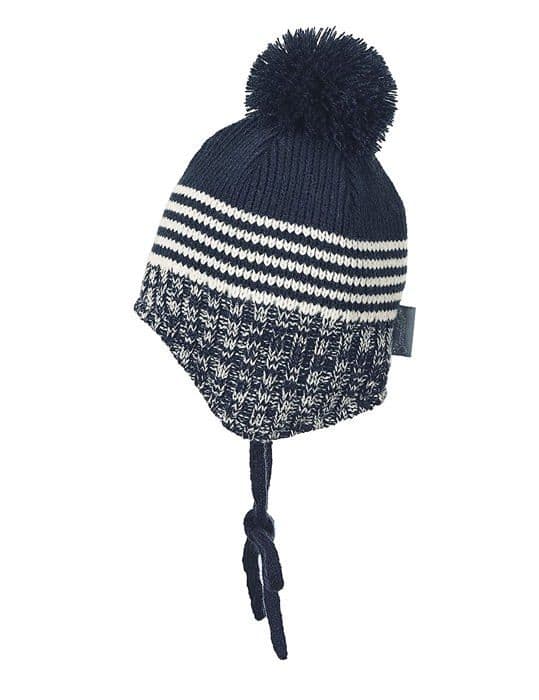 Mössa - balaclava - chapka - basker - kepi - hörselkåpa Sterntaler - 4701846 - Baby Boy Stickad mössa