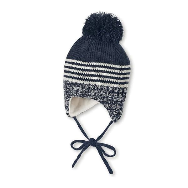 Mössa - balaclava - chapka - basker - kepi - hörselkåpa Sterntaler - 4701846 - Baby Boy Stickad mössa