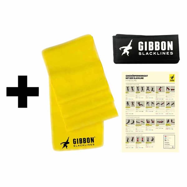 Gibbon Slacklines Fitness Line Blå 12.5 m