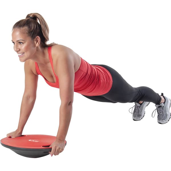 Pure2improve Balancetavle Rød Ø40 cm