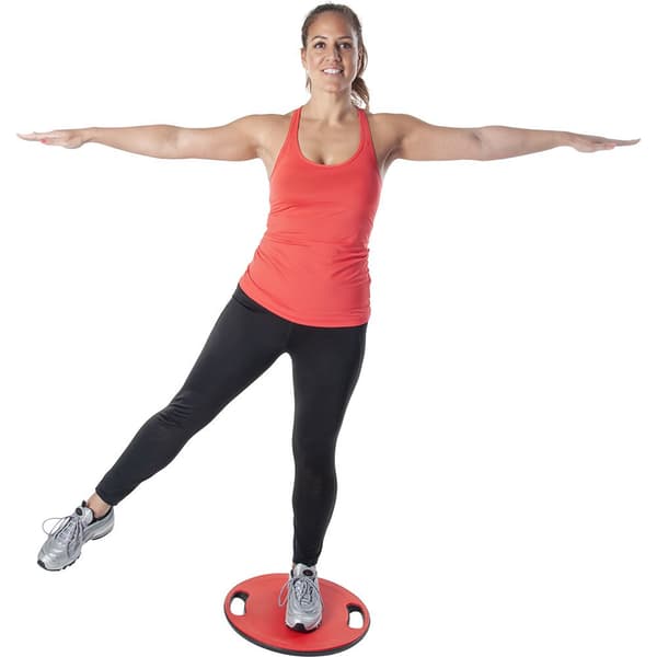Pure2improve Balancetavle Rød Ø40 cm