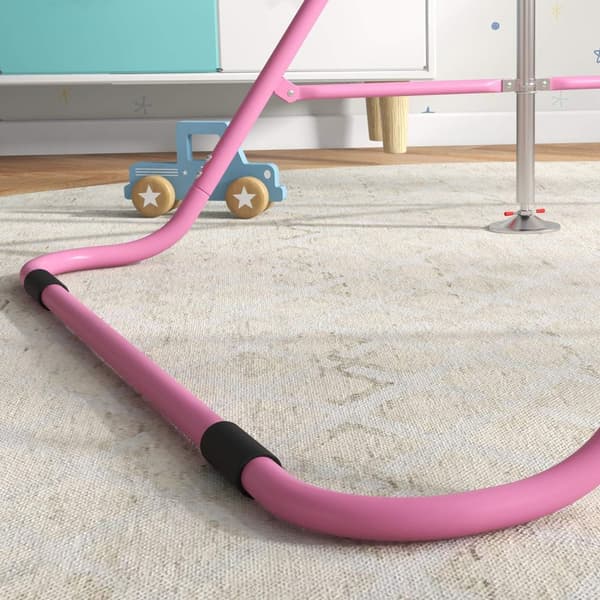 Rootz Lasten voimistelupalkki - Funbing Traund Bar - Säädettävä harjoituspalkki - Korkeus säädettävä 88-128 cm - 154 cm x 106,2 cm x 88,5-128,5 cm