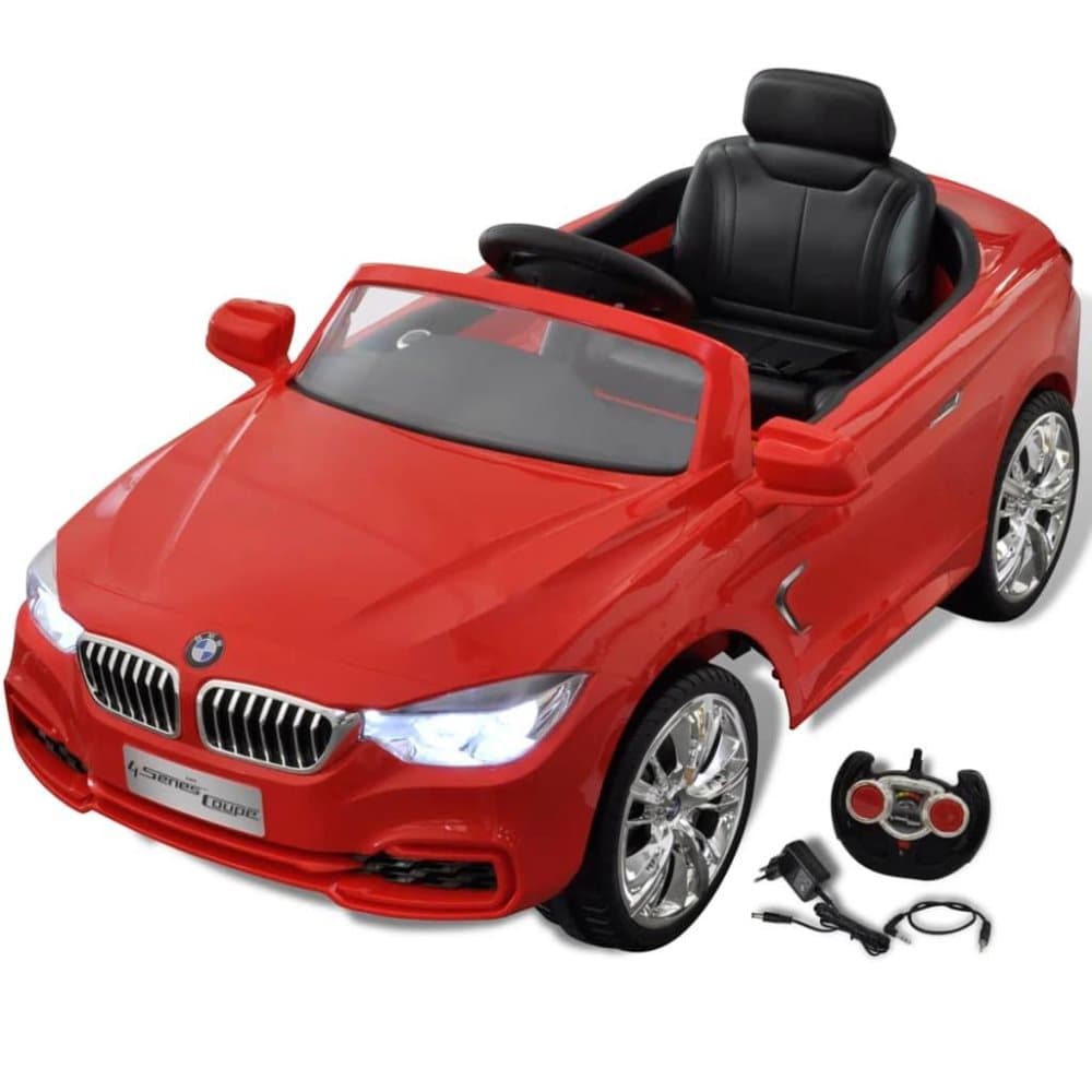 vidaXL BMW Batteridrevet Kids Bil med fjernbetjening Rød