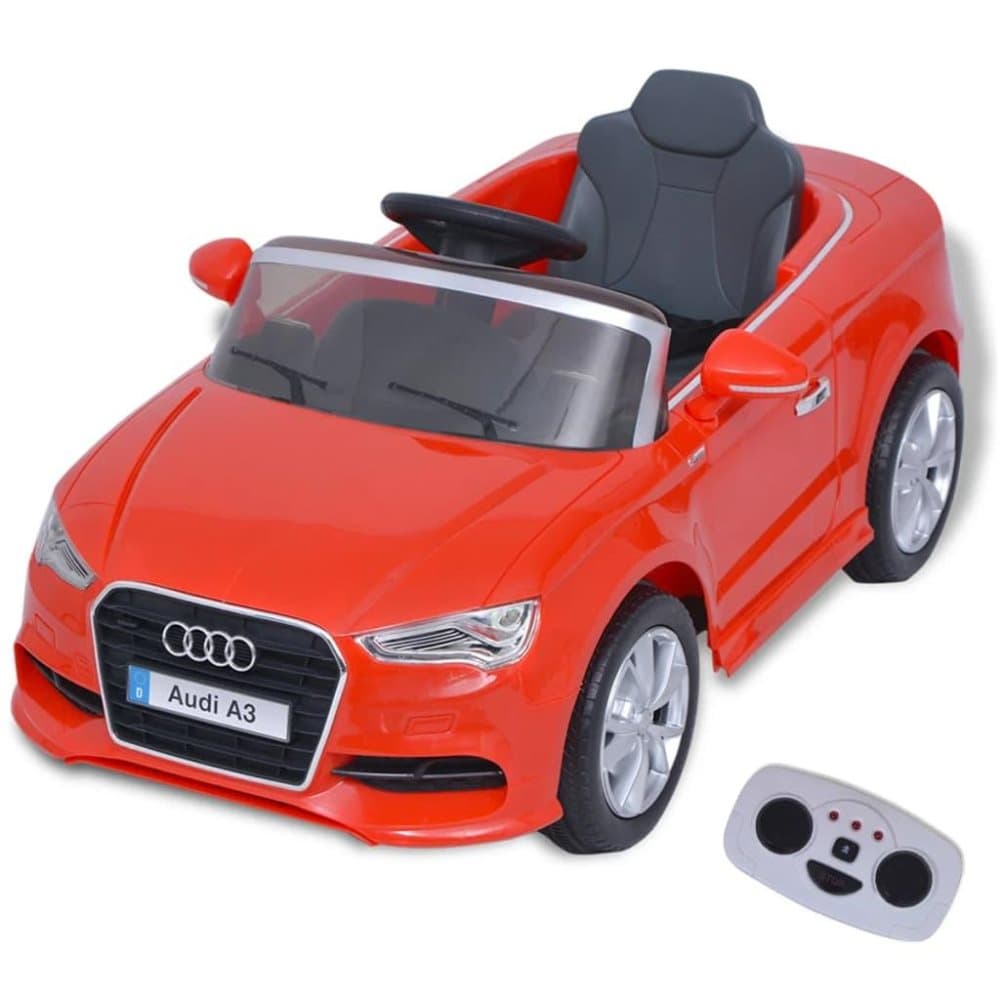 vidaXL elektrisk ride-on bil med fjernbetjening Audi A3 rød