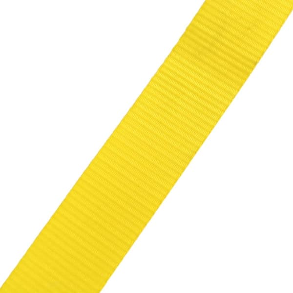 vidaXL slackline 15 m x 50 mm 150 kg gul