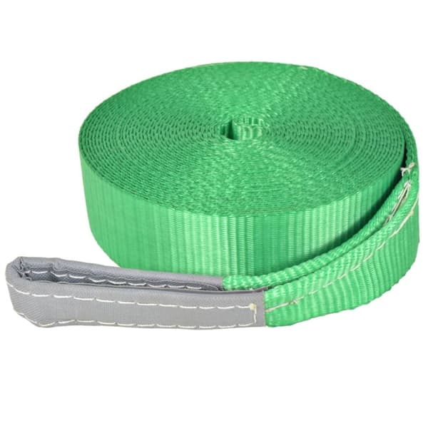 vidaXL slackline 15 m x 50 mm 150 kg grøn
