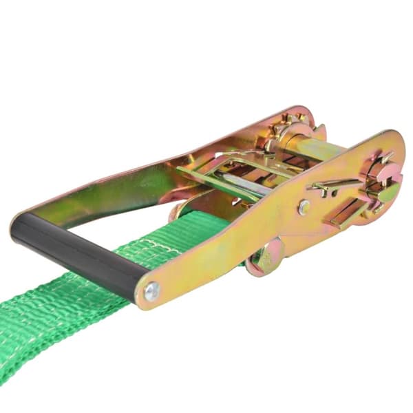 vidaXL slackline 15 m x 50 mm 150 kg grøn