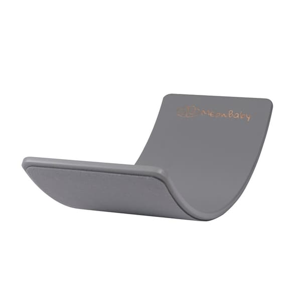 MeowBaby Balancebræt til Børn, Balance Board med Filt Gris avec Feutre Gris