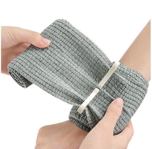 Elastiskt kompressionsbandage benkompressionshylsa för sport