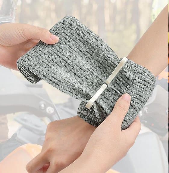 Elastisk kompressionsbandage benkompressionsærme til sport