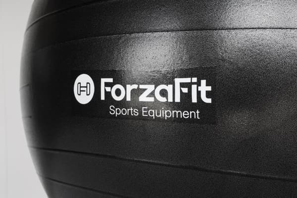 ForzaFit Fitness Ball - Gymball - 65 cm - Inkl. pumpe - Sort
