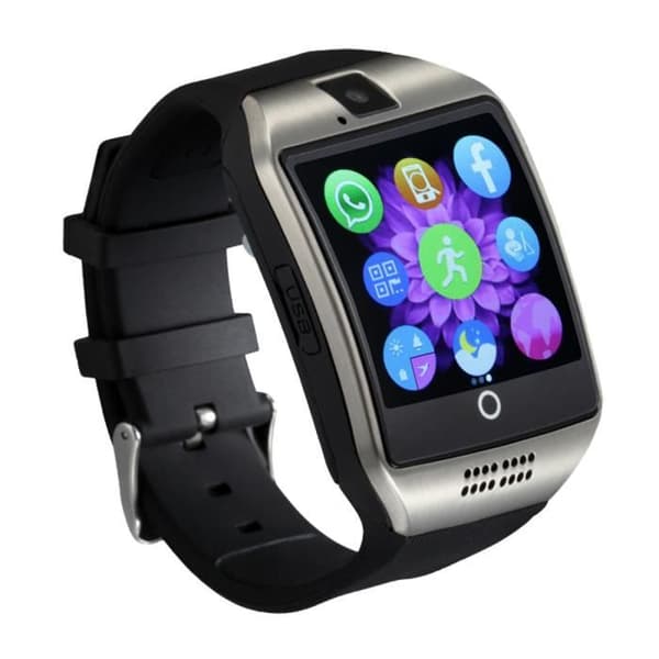 Q18 Bluetooth Smart Watch Svart