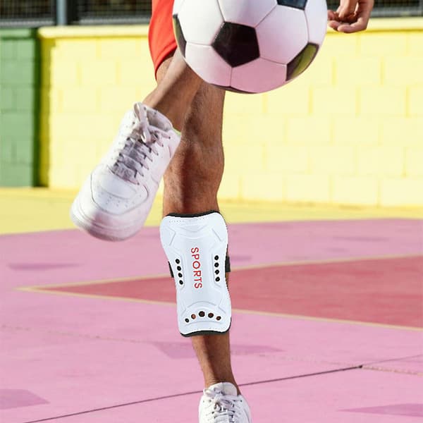 INF Youth Shin Guards Soccer med stropp