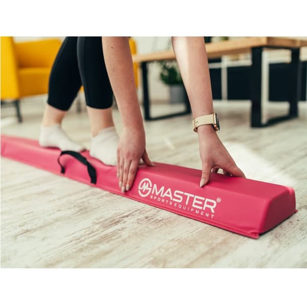 MASTER Gymnastics Balance Beam 360 cm Pinkki