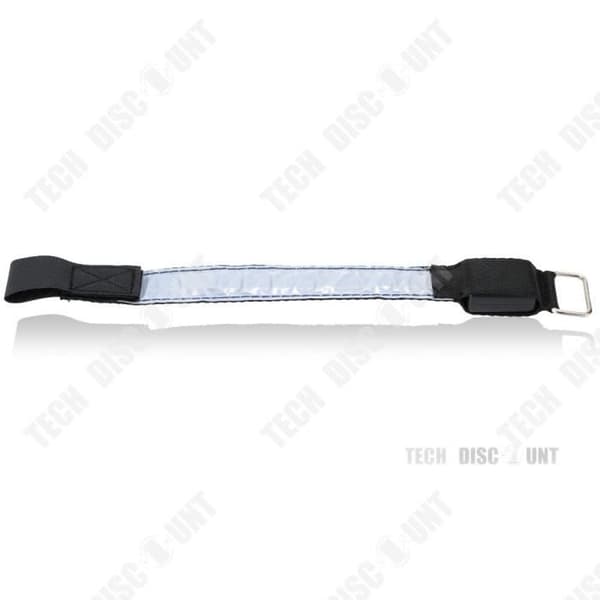 TD® Sport Light Armband LED Röd Orange Fluorescerande Justerbart Säkerhetsarmband Cykling Promenad Blinkande ljus Hals med hög synlighet