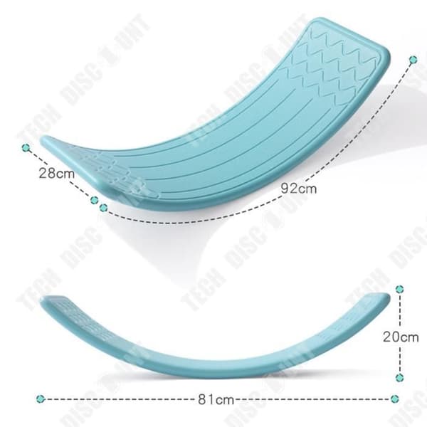 TD® Balance Board Children's Sense System Träningsutrustning Indoor Home Swing Folding Board