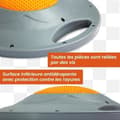 Miniatyrbild 4 av 6: Balansplatta - DH FitLife - Ø 42 cm - 200 kg max - Halkfri yta - Ergonomiska handtag